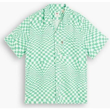 Vêtements Homme Chemises manches courtes Levi's 72625 0056 - SUNSET CAMP-TRIPPY CHECK Vert