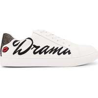 Chaussures Femme Baskets mode Simone Amour Blanc Rose Gold Paname Simone Drama Queen Blanc