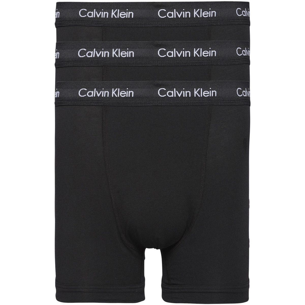 Sous-vêtements Homme Boxers Calvin Klein Jeans Boxers cotons, lot de 3 Noir