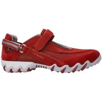 Chaussures Femme Slip ons Allrounder by Mephisto BASKETS  NIRO NUBUCK ROUGE Rouge
