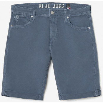 Vêtements Homme Shorts / Bermudas Pantalon Silva à Carreauxises Bermuda jogg bodo bleu nuit Bleu