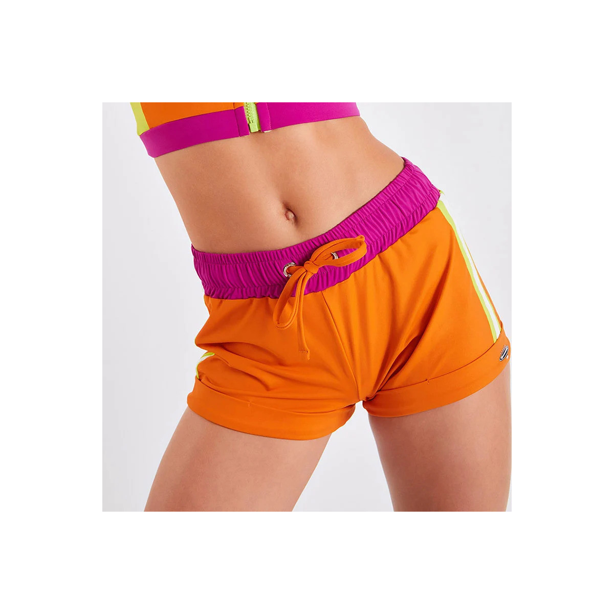 Vêtements Femme Shorts / Bermudas Banana Moon MAGA SPRINT Orange