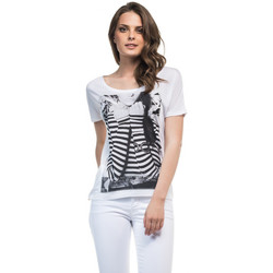 Vêtements Femme T-shirts manches courtes Salsa T-Shirt  Maiorca Blanc Blanc