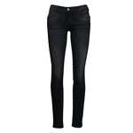 Topman Big & Tall skinny jeans with knee rip in ice gray