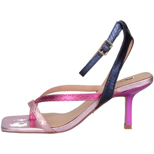 Chaussures Femme Tongs Exé Shoes media Exe' CINDY663 Tongs Femme fuchsia Rose