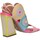 Chaussures Femme Sandales et Nu-pieds Exé Shoes Exe' DOMINIC-428 Sandales Femme Rose / jaune / corail Rose