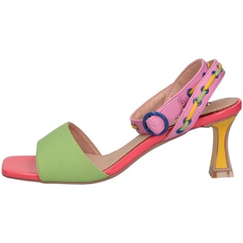 Chaussures Femme Sandales et Nu-pieds Exé Dual Shoes Exe' NATALIE 125 Sandales Femme Vert / rose Multicolore