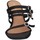 Chaussures Femme Sandales et Nu-pieds Tsakiris Mallas 653 VICENZA 6-1 Noir