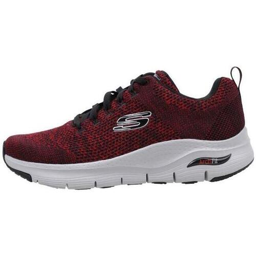 Chaussures Homme Baskets basses Skechers ARCH FIT - PARADYME Rouge