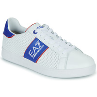 Chaussures Baskets basses Emporio Armani EA7  Blanc / Bleu / Rouge
