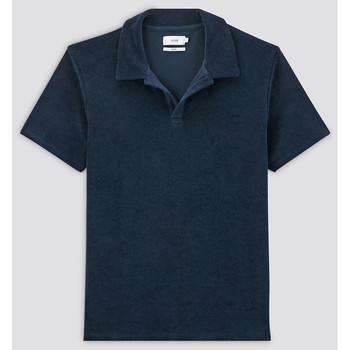 Vêtements Homme T-shirts & Polos Jules Polo En Matière Éponge Bleu foncé