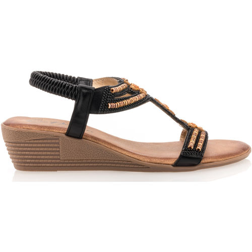 Divina Sandales / nu-pieds Femme Noir NOIR - Chaussures Sandale Femme 49,99  €