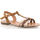 Chaussures Femme Sandales et Nu-pieds Pretty Stories Sandales / nu-pieds Femme Marron Marron
