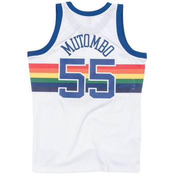 Mitchell And Ness Maillot NBA Dikembe Mutombo De Multicolore