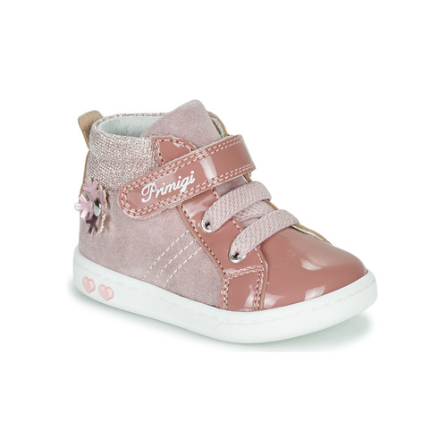 Primigi BABY LIKE Rose - Livraison Gratuite | Spartoo ! - Chaussures Basket  montante Enfant 48,68 €