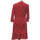 Vêtements Femme Robes courtes Claudie Pierlot 38 - T2 - M Rouge