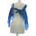 Vêtements Femme Débardeurs / T-shirts sans manche Zara débardeur  34 - T0 - XS Bleu Bleu