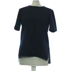 Vêtements Femme Pulls & Gilets Zara top manches courtes  36 - T1 - S Bleu Bleu