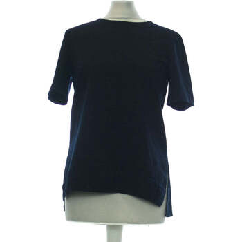 Vêtements Femme Galettes de chaise Zara top manches courtes  36 - T1 - S Bleu Bleu