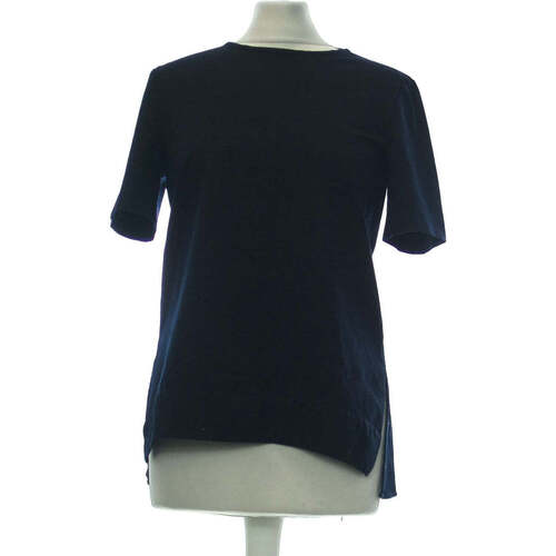 Vêtements Femme T-shirts & Polos Zara top manches courtes  36 - T1 - S Bleu Bleu