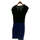 Vêtements Femme Lyle & Scott robe courte  34 - T0 - XS Bleu Bleu