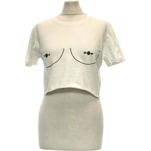 Vêtements Femme T-shirts & Polos Missguided 36 - T1 - S Blanc