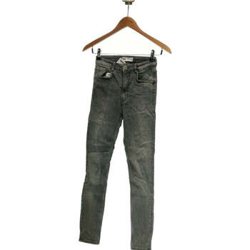 Zara Jean Slim Femme 34 - T0 - Xs Gris - Vêtements Jeans slim Femme 10,00 €