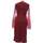 Vêtements Femme Robes Joseph robe mi-longue  38 - T2 - M Rouge Rouge