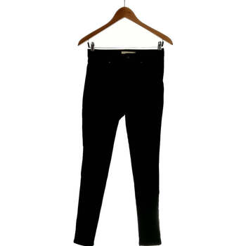 jeans topshop  jean slim femme  36 - t1 - s noir 