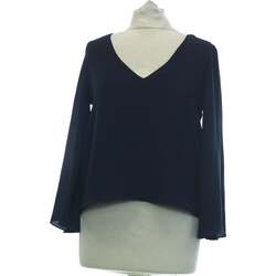 Vêtements Femme T-shirts & Polos Zara top manches longues  34 - T0 - XS Bleu Bleu