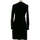 Vêtements Femme Robes courtes Miss Captain Robe Courte  38 - T2 - M Noir