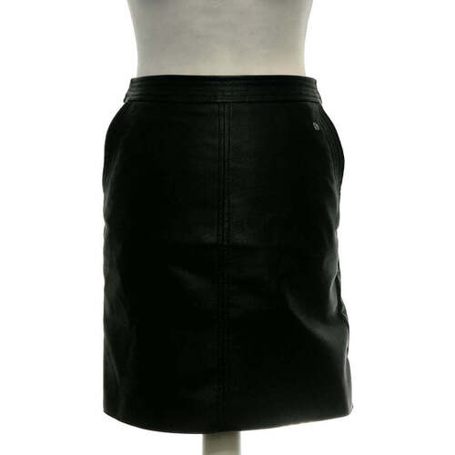 Vêtements Femme Jupes Pepe JEANS RIBBED jupe courte  36 - T1 - S Noir Noir
