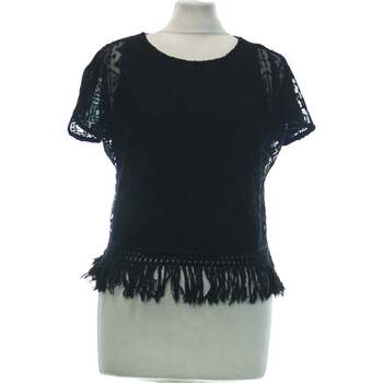 Vêtements Femme Proenza Schouler tweed long dress Mango top manches courtes  34 - T0 - XS Noir Noir