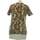 Vêtements Femme T-shirts & Polos H&M top manches courtes  34 - T0 - XS Marron Marron