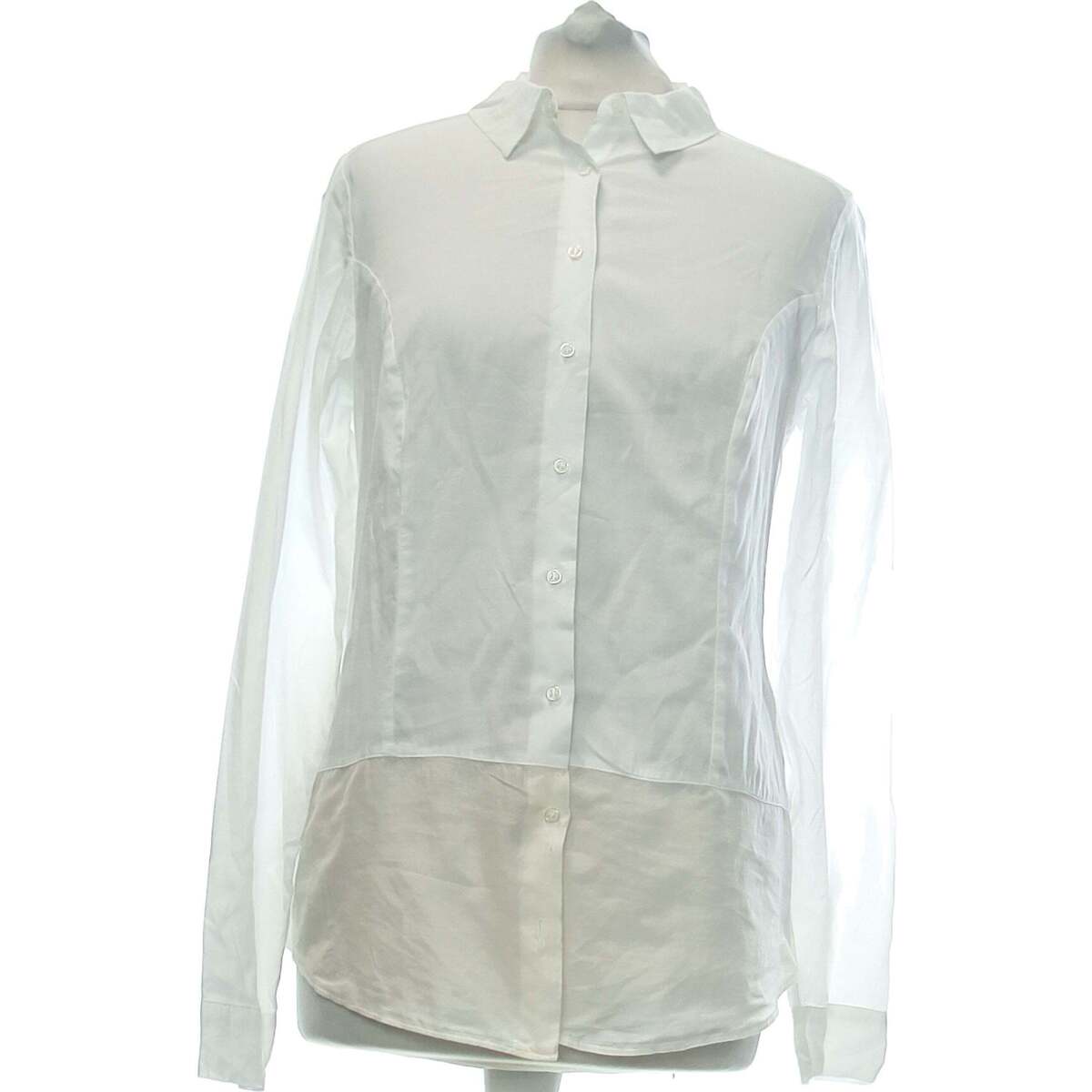 Vêtements Femme Chemises / Chemisiers Miss Captain chemise  36 - T1 - S Blanc Blanc