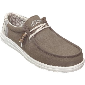 Chaussures Homme Baskets basses Dude Wally linen natural Beige toile
