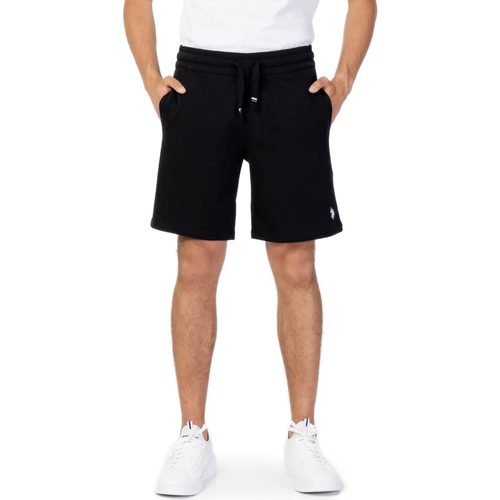 Vêtements Homme Shorts / Bermudas U.S golf_performance Polo Assn. 52088 61534 Noir