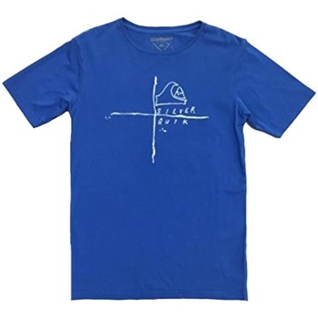 Vêtements Garçon Moschino Kids stud-embellished logo t-shirt Quiksilver  Bleu