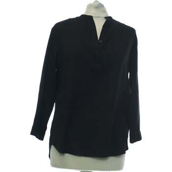 Vêtements Femme Tops / Blouses Uniqlo blouse  36 - T1 - S Noir Noir