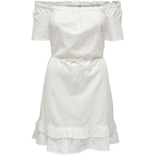 Vêtements Femme Robes Femme | Only 15251134 SANDY-CREME - NK63537