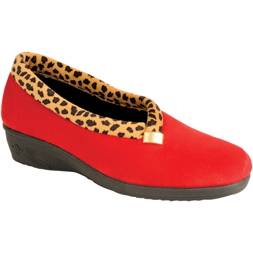 Chaussures Femme Chaussons Lunar Paloma Rouge