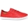 Chaussures Femme Slip ons Lunar GS285 Rouge