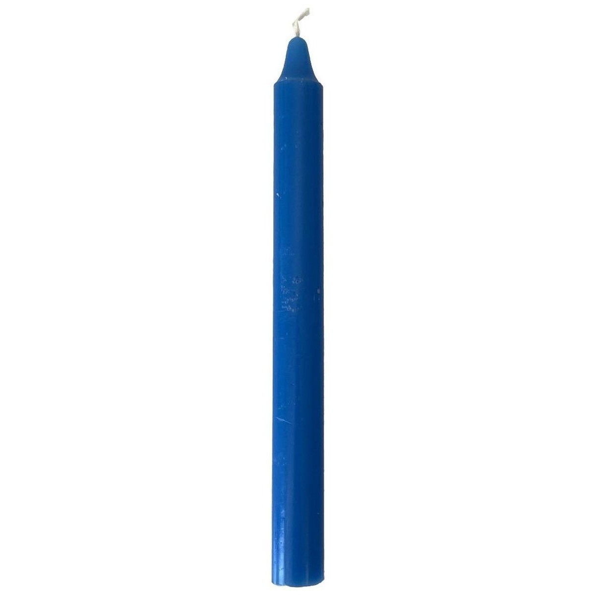 Maison & Déco Bougies / diffuseurs Phoenix Import Bougie teintée dans la masse bleu Bleu