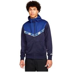 Vêtements air Sweats Nike M NSW REPEAT PK FZ HOODIE Bleu