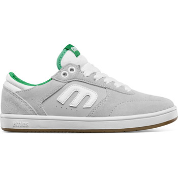 Chaussures Enfant Chaussures de Skate Etnies KIDS WINDROW GREY WHITE GREEN 