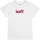 Vêtements Fille T-shirt plide Logo preto cinzento Levi's 9EE539 SHORT SLEEVE-001 WHITE Blanc