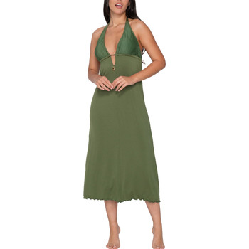 Vêtements Femme Robes longues Luna Robe longue estivale Scarlet  Splendida Vert