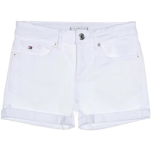 Vêtements Fille Shorts / Bermudas Tommy Archive Hilfiger  Blanc