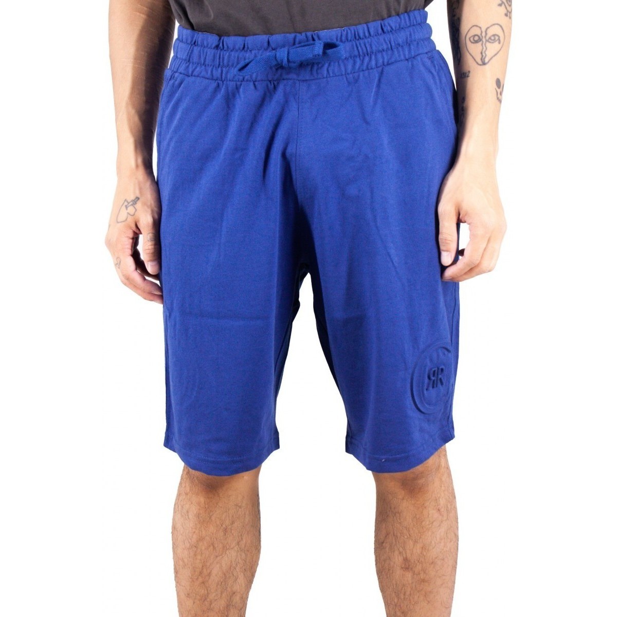 Vêtements Homme logo-print jersey-cotton legging Nero Ozieri Bleu