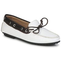 Chaussures Femme Chaussures bateau Ecco KAYLOR SHADOW WHITE/COFFEE